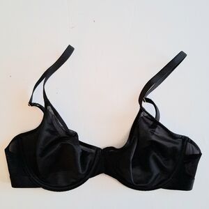 Soma Unbelievable Lift Perfect Coverage Bra 36C Black Like New